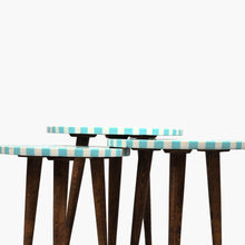 Charger l&#39;image dans la galerie, Blue_Wood_Coffee_Table
