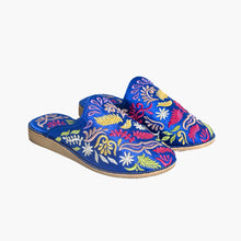 Load image into Gallery viewer, Floral Embroidered Women&#39;s Belgha - Stylish Comfort
