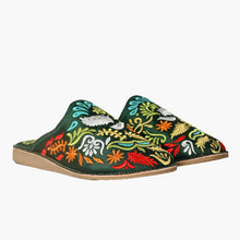 Load image into Gallery viewer, Floral Embroidered Women&#39;s Belgha - Stylish Comfort
