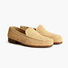 Load image into Gallery viewer, Handcrafted Marrakech Raffia Shoes for Men
