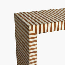 Load image into Gallery viewer, Handcrafted Bone Inlay Console Table - Artisanal Elegance for Your Home
