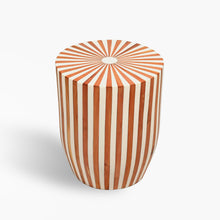 Load image into Gallery viewer, moderne_white_orange_mini_table
