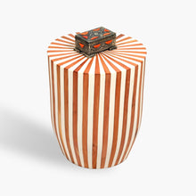 Load image into Gallery viewer, moderne_white_orange_mini_table
